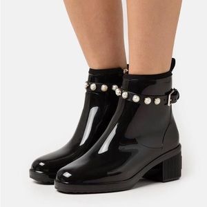 Kate Spade Puddle Pearl Rain Booties